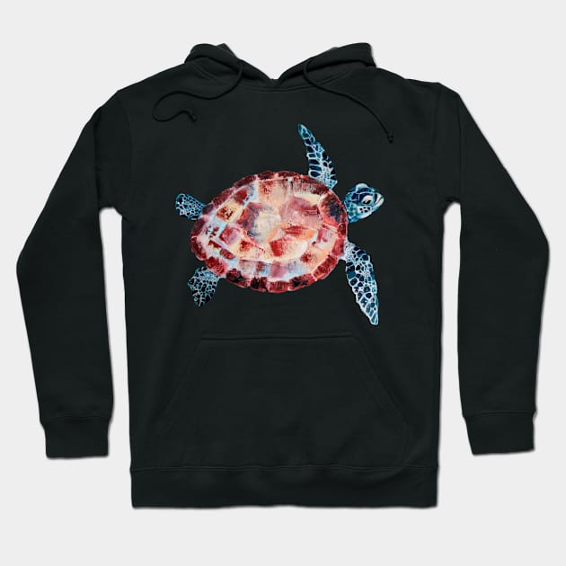 Turtles Hoodie by Kuhtina